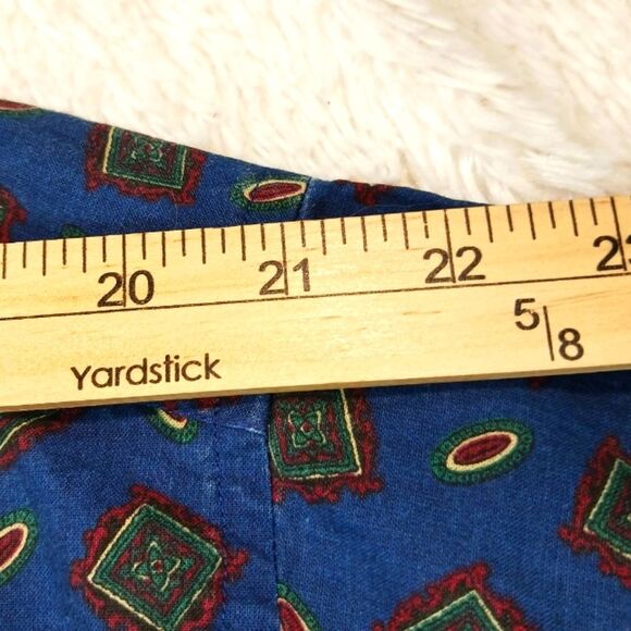 Vessels Graphic Casual Button Down Shirt Made in USA 100%Cotton Men's L. Vntg... - Picture 7 of 10